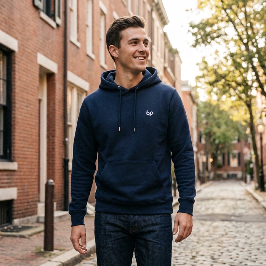 Classic Hoodie on model