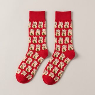 Lucky Cat Socks