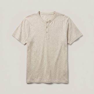 Henley Button T-Shirt