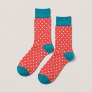 Polka Dot Crew Socks