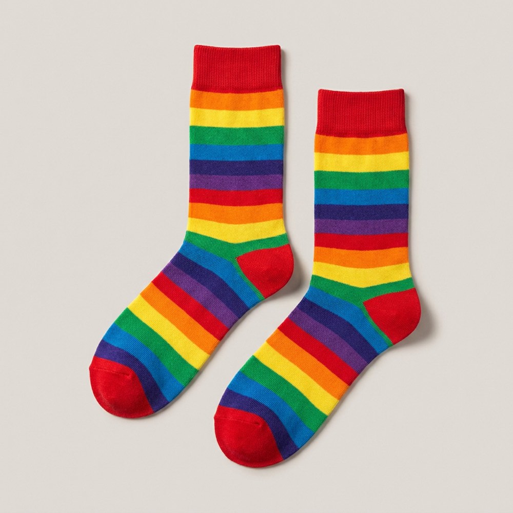 Rainbow Stripe Socks