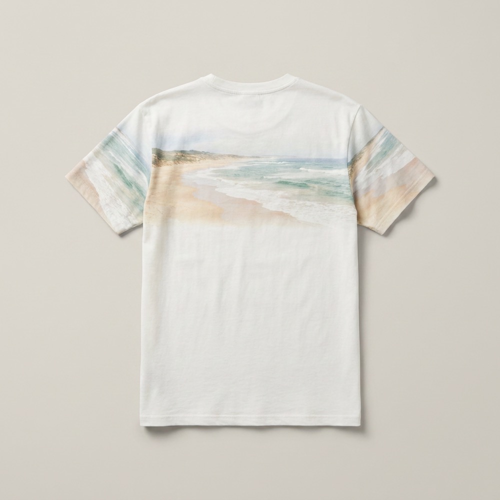 Coastal Print T-Shirt