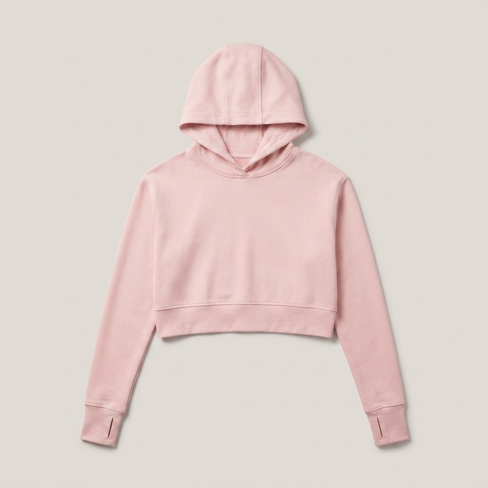 Cropped Gym Hoodie