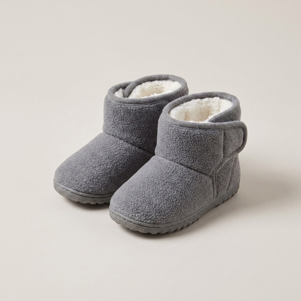 Kids Cozy Slipper Boots