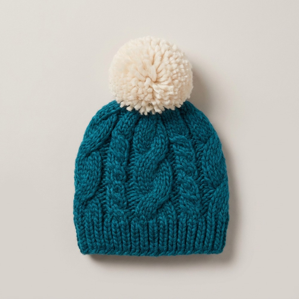 Kids Beanie with Pompom