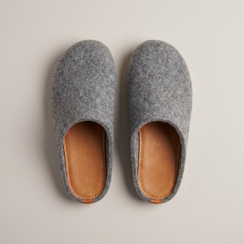 Felted Wool Slippers